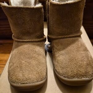 UGG Tan Suede Ankle Boots